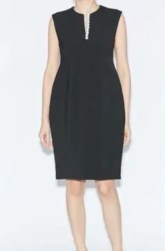 希少❤️美品YOKOCHAN ヨーコチャン ヘムスカラップワンピース38 M 黒 帰ってきた【YOKO CHAN】〜オススメアイテムをご紹介します