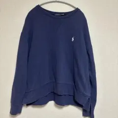 ポロ ラルフローレンネイビー スウェット　トレーナー