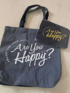 嵐ARASHI Are You Happy?トートバッグとポーチ