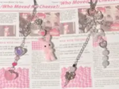 ビーズキーホルダー 韓国作家 ハンドメイド キーホルダー チャーム