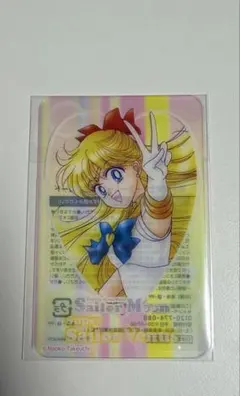 【未開封】セーラームーン明治コラボクリアカード セーラーヴィーナス