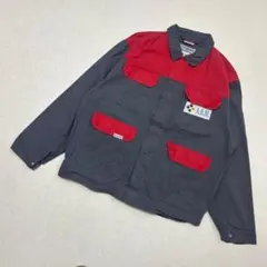 【ユーロ古着】MEWA バイカラー　企業系　ユーロワークジャケット