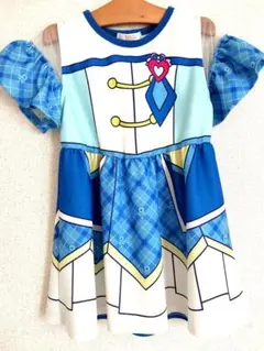 君とアイドルプリキュア◎キュアウインク◎なりきりワンピース◎120センチ