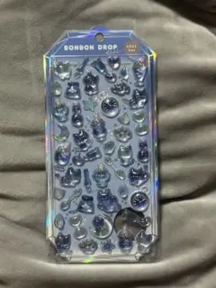 ボンボンドロップシール よるねこ シャーベット