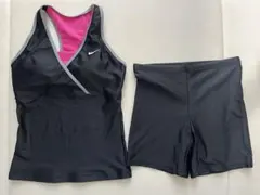 Nike セパレート水着 女性用 黒/グレー/ピンク フィットネスのサムネイル