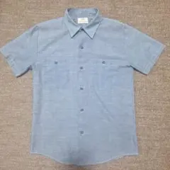 シアーズ　ヴィンテージ半袖シャツ　刺繍　70's~80'sのサムネイル