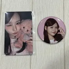 ME:I 笠原桃奈 7000円トレカ 缶バッジ