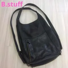 美品】群言堂 × B.Stuff トートバッグ オールレザー 黒 6851RF - メルカリ