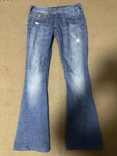 usa製 TRUE RELIGION JOEY ブーツカット フレアデニム 25 - メルカリ