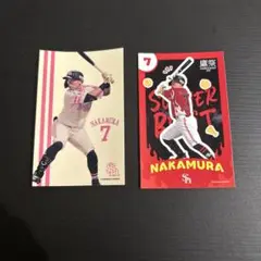 中村晃　ステッカー