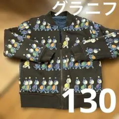 さ*ん様 グラニフ　キッズ　リバーシブルボアブルゾン　11ぴきのねこ　絵本のサムネイル