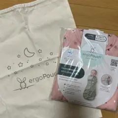 ergoPouch コクーンスワドルバッグ 6-12M ピンク