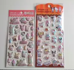 Sanrio キャラクターズ　ぷくっとシール 2シートセット　正規品