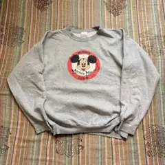 90s old mickey Disney スウェット 短丈 CITY usa製
