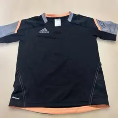 adidas climacool シャツ J320 黒/オレンジ