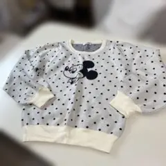 Areeam ミッキーマウス ドット柄 ニット 長袖のサムネイル