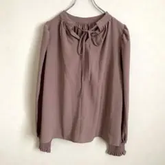 Futier Land 新品未使用トップス　ブラウス　【F】　長袖　袖口ゴム