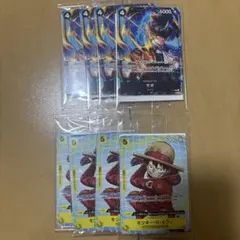 ワンピースカードゲーム　イベント配布A.B 各4パック