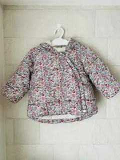 花柄フード付きアウター 95cm以下