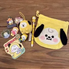 BT21 CHIMMY チミー　ジミン　ポーチ　ぬいぐるみキーホルダーまとめ売り