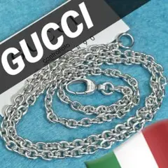 美品　GUCCI 3.8ミリ シルバー925チェーンネックレス