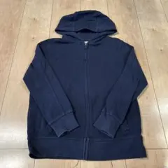 ZARA BOYS ネイビー フード付きパーカー 10-12cm