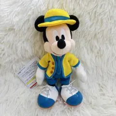 【新品タグ付き】ディズニーバケーションパッケージ　ミッキー　ぬいぐるみバッジ