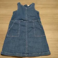 baby GAP デニムノースリーブワンピース 5歳用