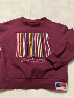 しまむら　BEVERLY HILLS トレーナー 120cm