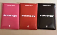 TWICE strategy 特典トレカセット　3種未開封