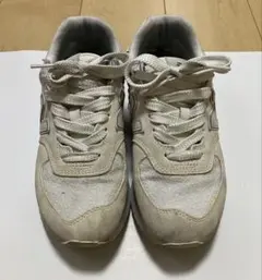 New Balance 574 厚底スニーカー
