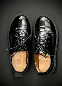 子供用 レザー フォーマルシューズ（男の子用／ブラック／21cm）