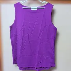 antiqua ノースリーブ タンクトップ パープルのサムネイル