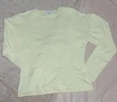 AZUL by MOUSSY 長袖Tシャツ S クリーム色