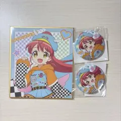 プリパラ 白玉みかん 黒須あろま まるくじ 缶バッジ 缶バ - メルカリ
