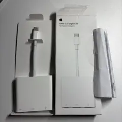 usb-c to digital av（本体ほぼ未使用/箱潰れあり）
