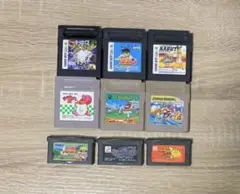ゲームボーイ　ゲームボーイカラー　ゲームボーイアドバンス　ソフト　まとめ売り