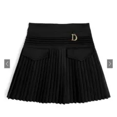 GRL インパン裏地付きチャームプリーツミニスカート[ks117]