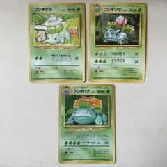 ポケモンカード　フシギバナ　フシギソウ　フシギダネ　旧裏ポケカ　第一弾拡張パック