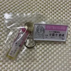 鬼滅の刃 鬼殺隊服 ボタン付き アクリルチャーム キーホルダー 時透無