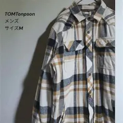 【アウター】Tom Tompson キルティング ネルシャツ CPO
