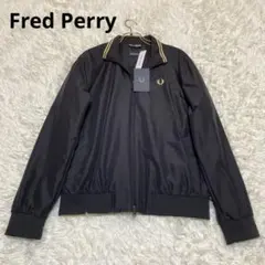 新品　Fred Perry ブレンサムナイロンツイルブルゾン　ブラック　M