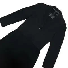 【東京ソワール】ブラックフォーマル ワンピース ジャケット 2点セット 冠婚葬祭