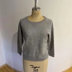 ジャーナルスタンダードグレー クルーネック トレーナーのサムネイル
