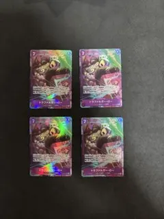 トラファルガー・ロー SR パラレル OP12-073 4枚