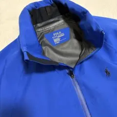 【美品】ポロラルフローレン パフォーマンス ナイロンジャケット ブルー Mサイズ