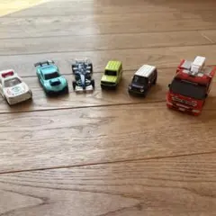 ミニカー6台セット