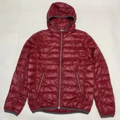 PUMA ライトダウンジャケット フーディー 刺繍ロゴ テック系 y2k プーマ