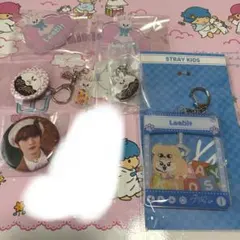 Stray Kids スキズ　リノ　リービット　キーホルダー　缶バッジ