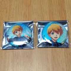 ソードアート・オンライン　ユージオ　ウォーターガンバトル　缶バッジ　SAO